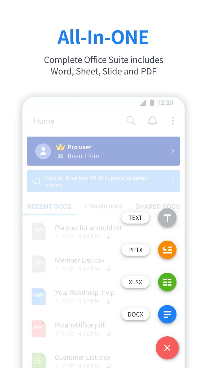 Polaris Office: Edit&View, PDF