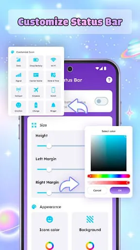 Cute Emoji Battery Widget