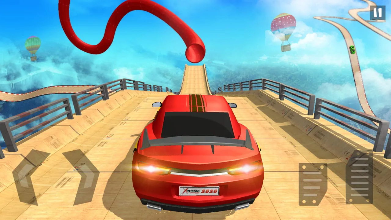 Mega Ramp Stunts : Car Game
