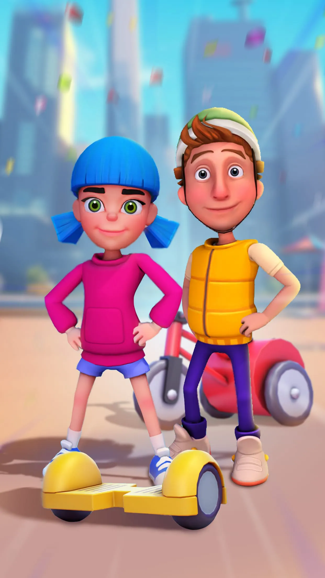 Paper Boy Race: Running game