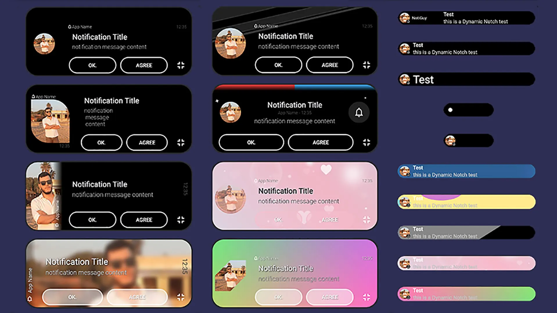 NotiGuy - Notification Island
