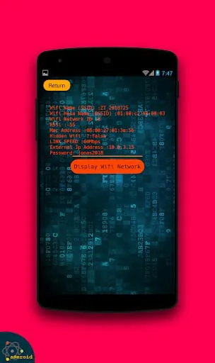 Connected Wifi Info