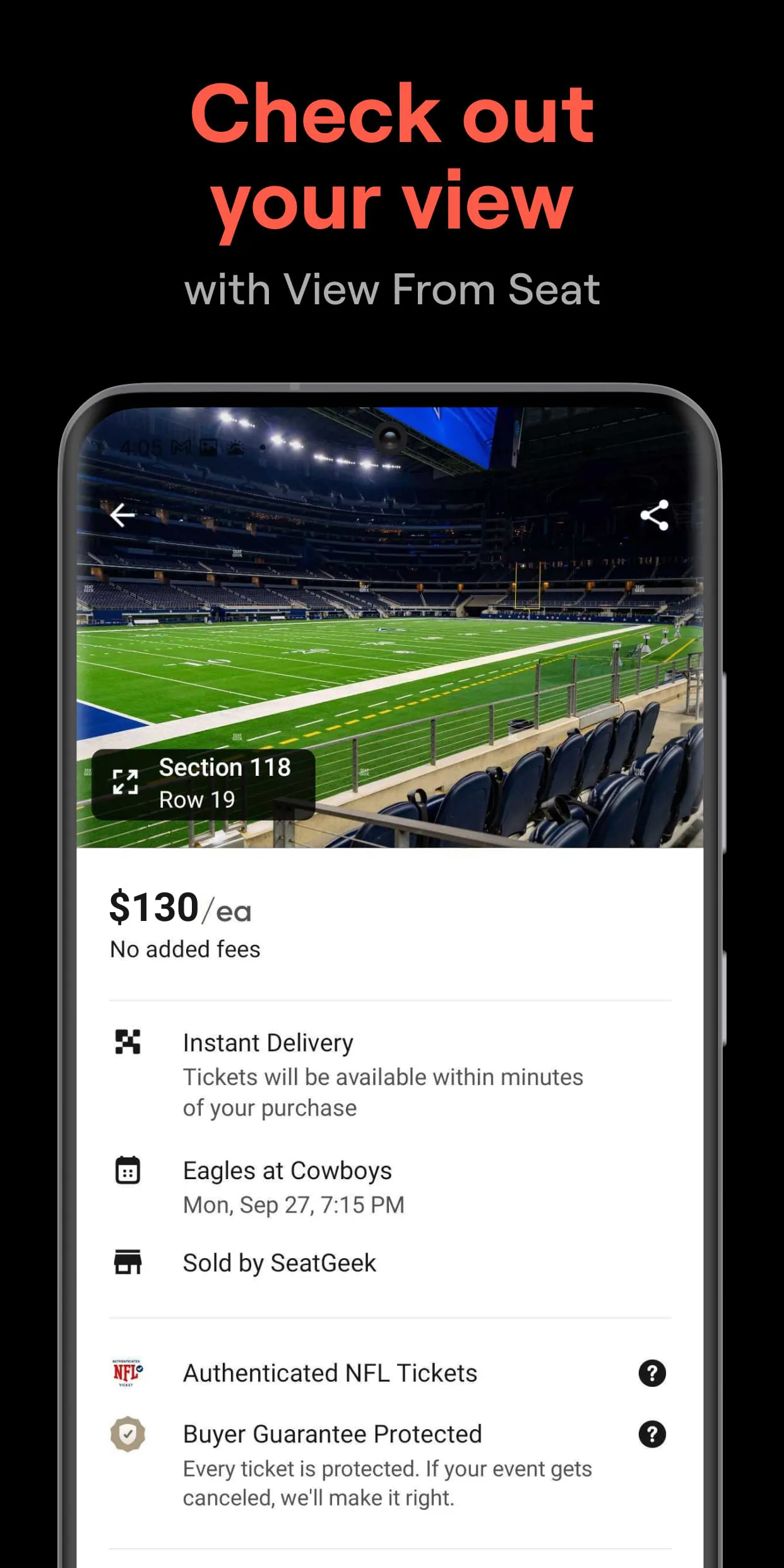 SeatGeek – Tickets to Events