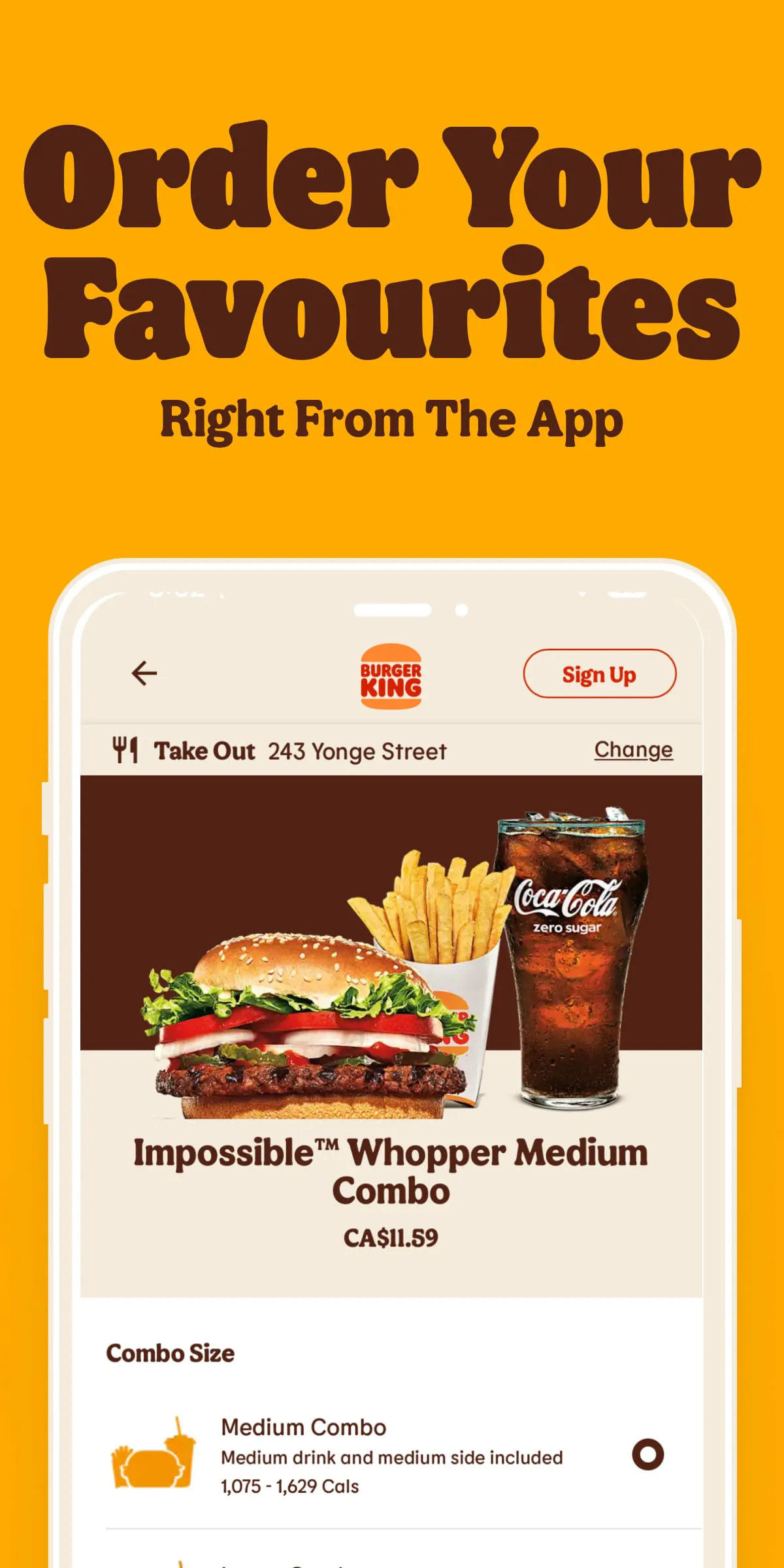 BURGER KING Canada