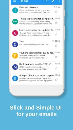 Webmail - App