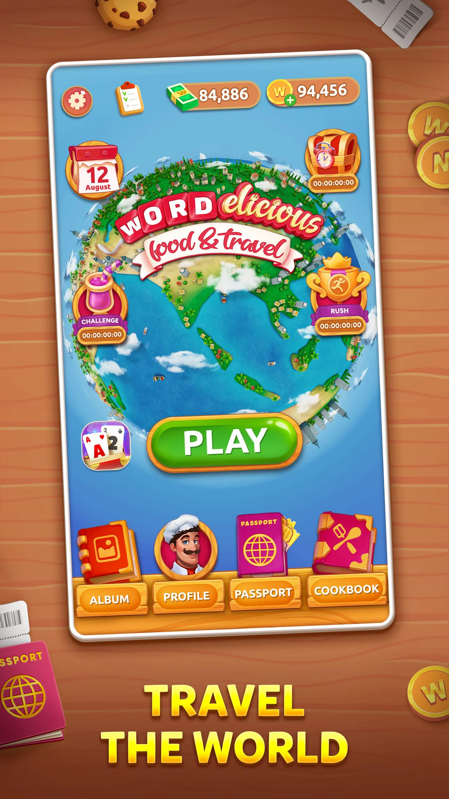 Wordelicious: Food & Travel