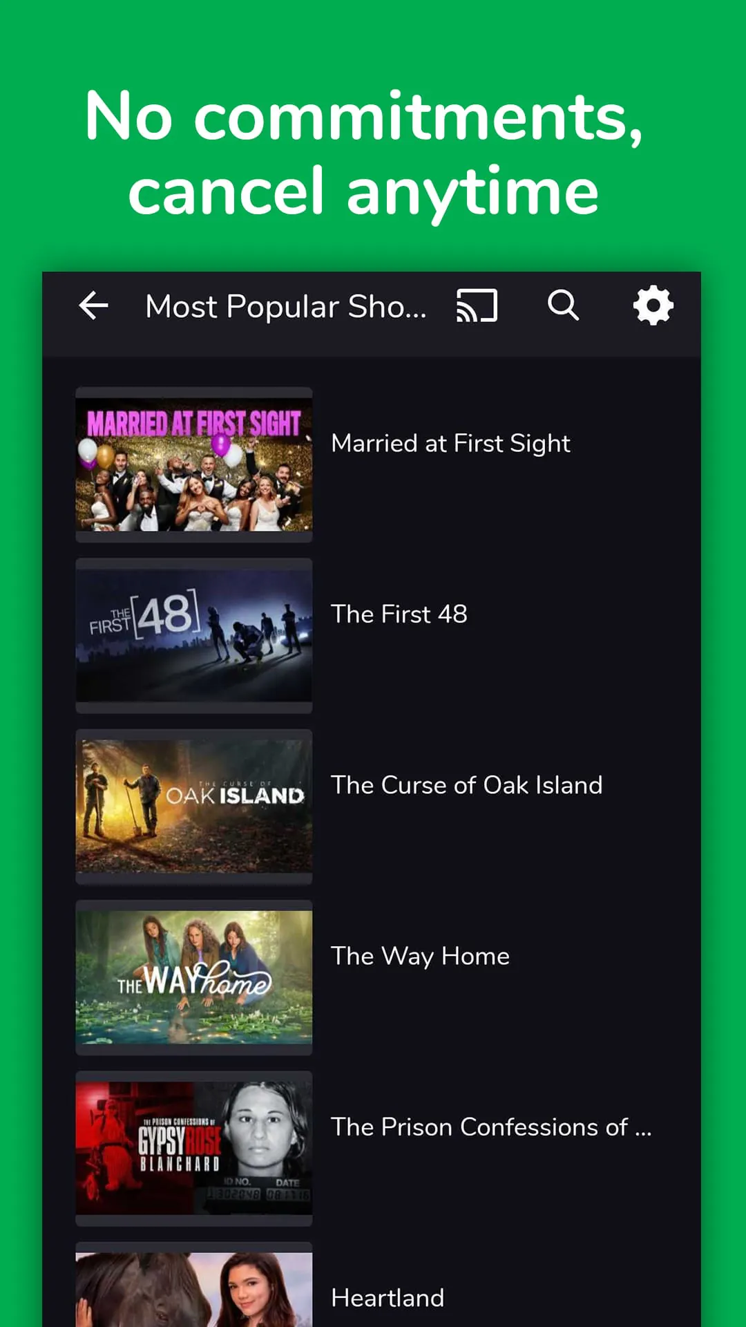 Frndly TV: Live TV & Movies.