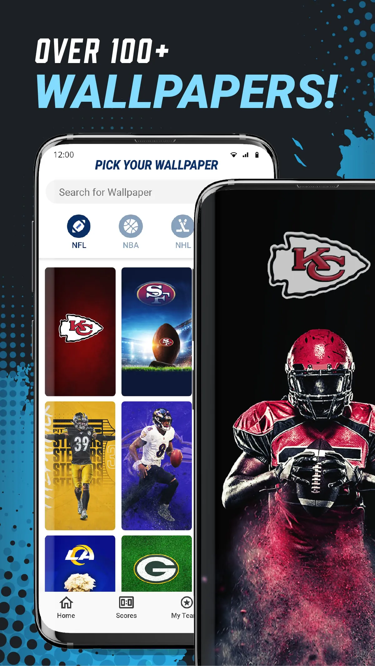 SportsHub: Wallpapers Launcher