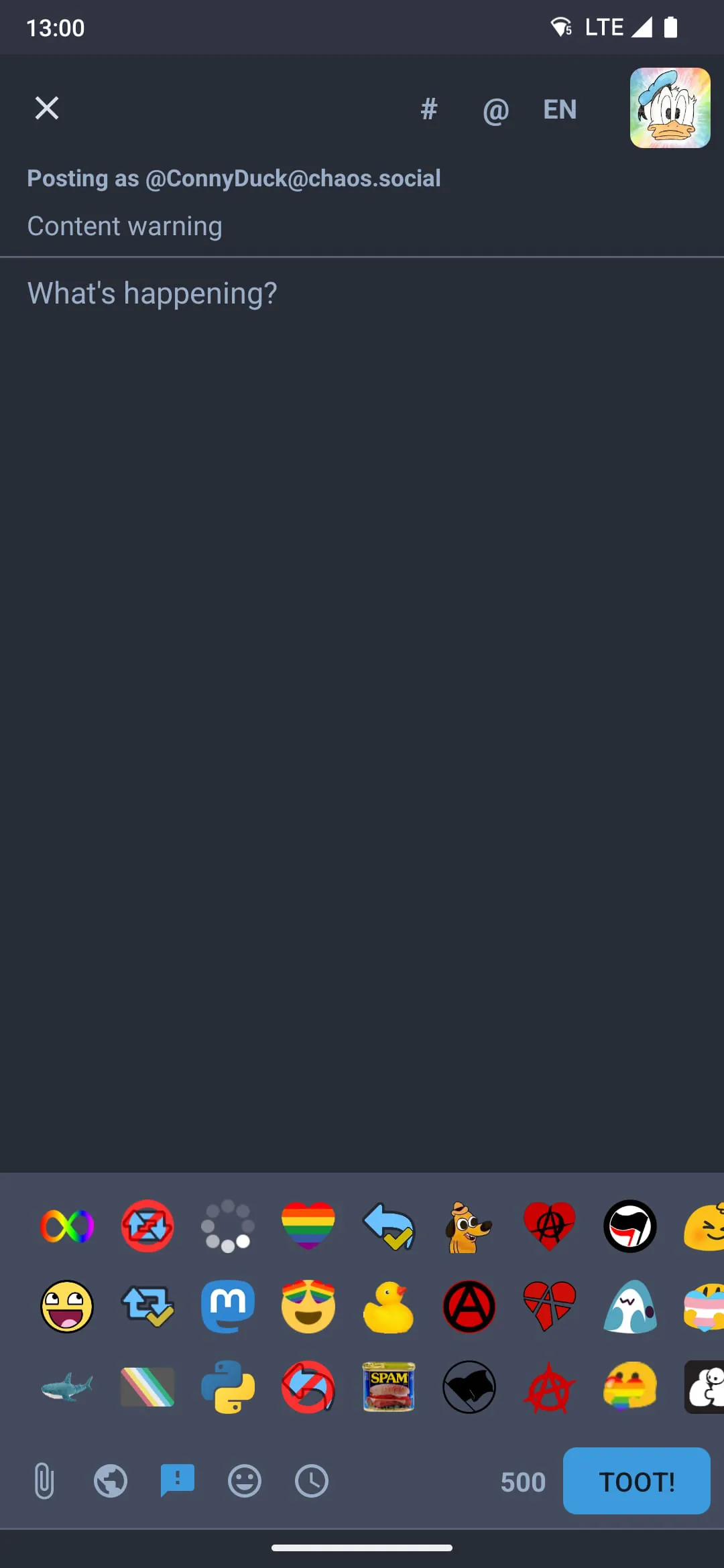 Tusky for Mastodon