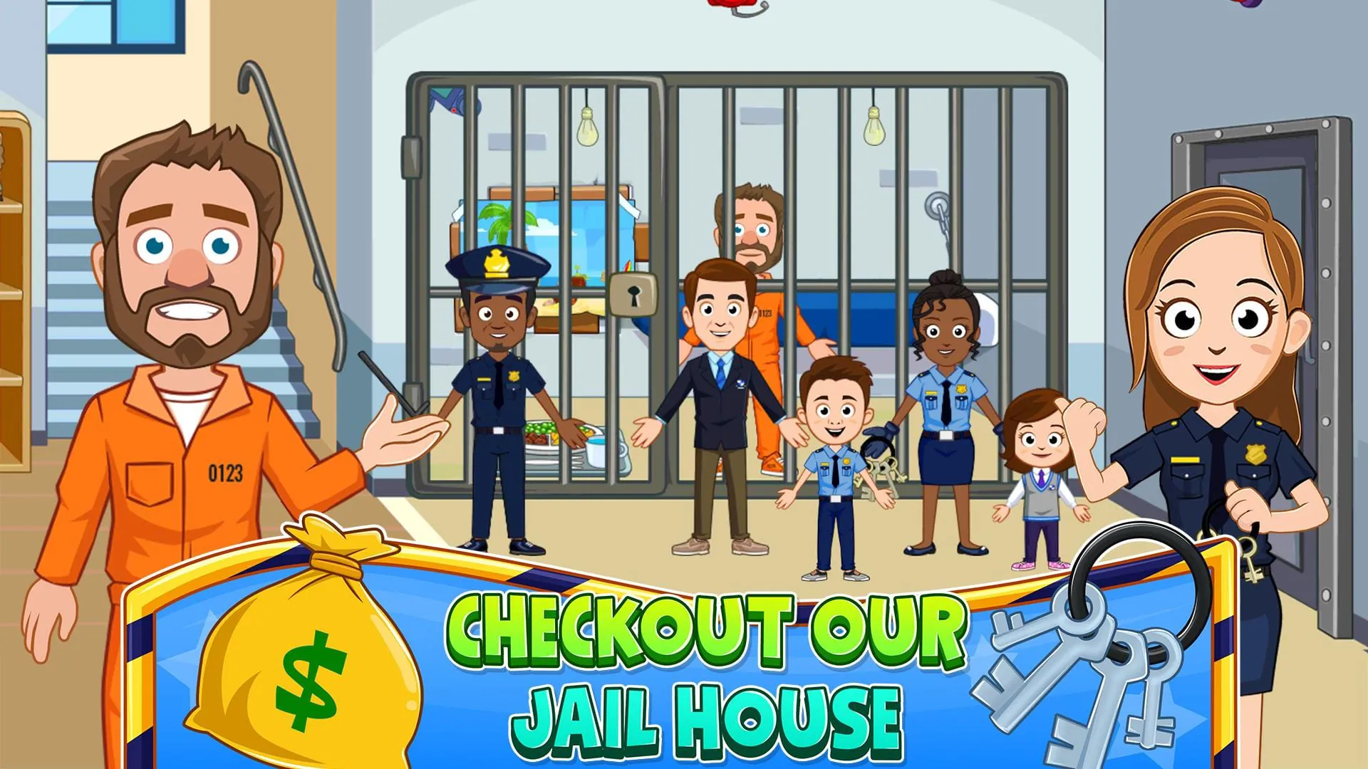 My Town: Police Games for kids