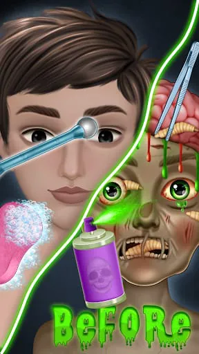 Ghost ASMR surgery game