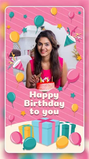 Birthday Photo Frame 2023