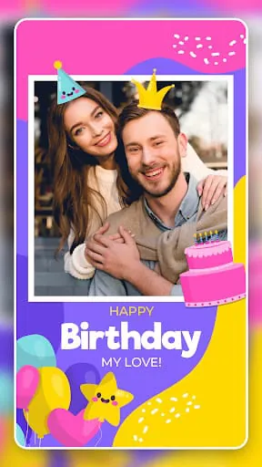 Birthday Photo Frame 2023