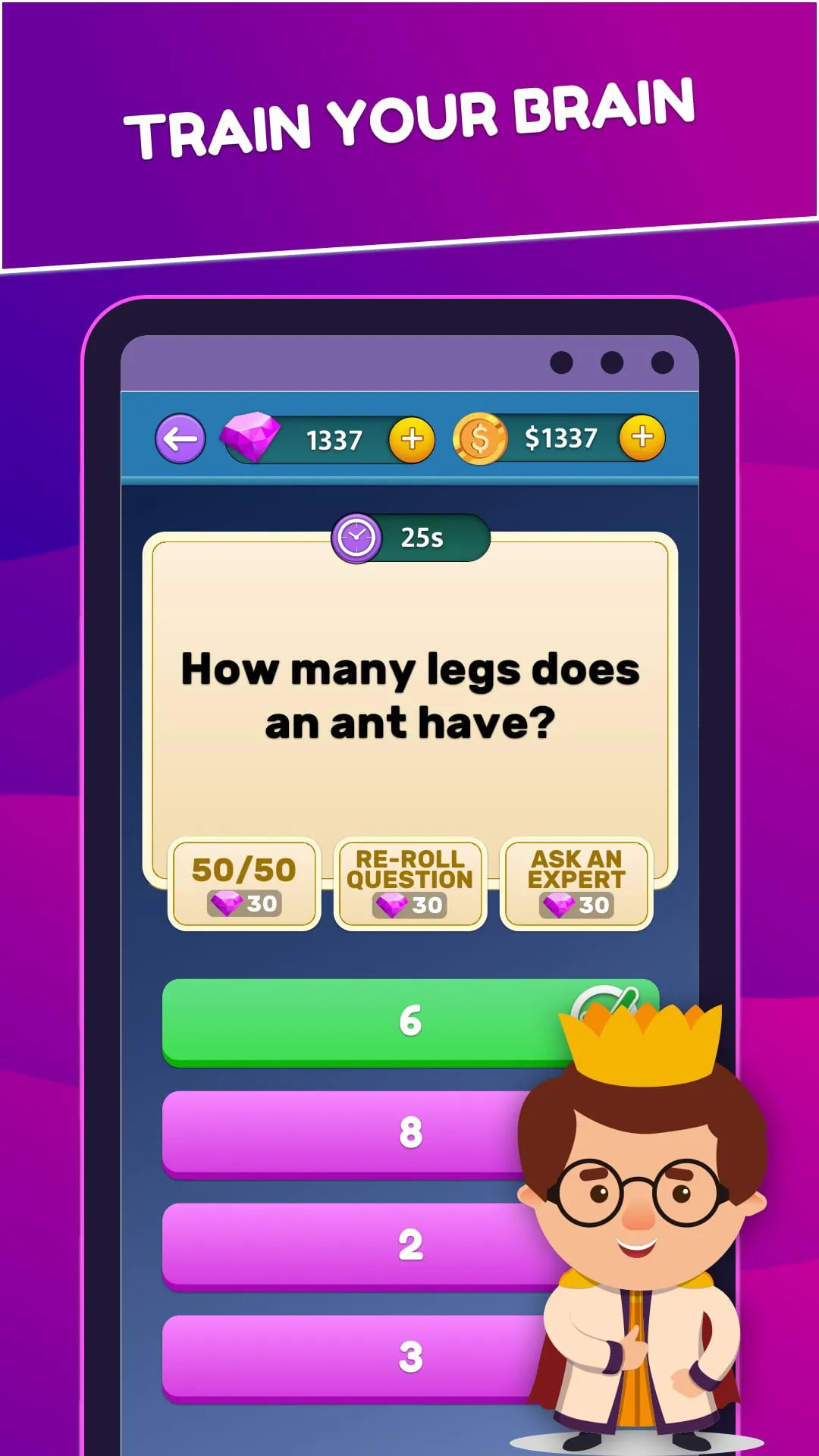 Trivia King - Become a Legend